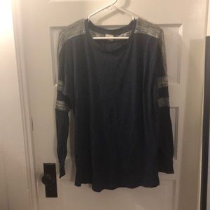 Victoria’s Secret pink lingerie sleeve top